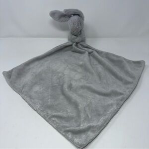 Jellycat Bashful Gray Bunny Soother Lovey Security Blanket With Plush Rabbit Toy